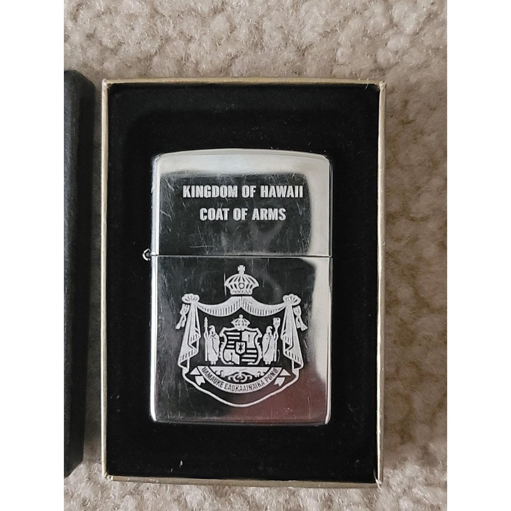 Zippo Slim Hawaii Kingdom Anniversary Collectible